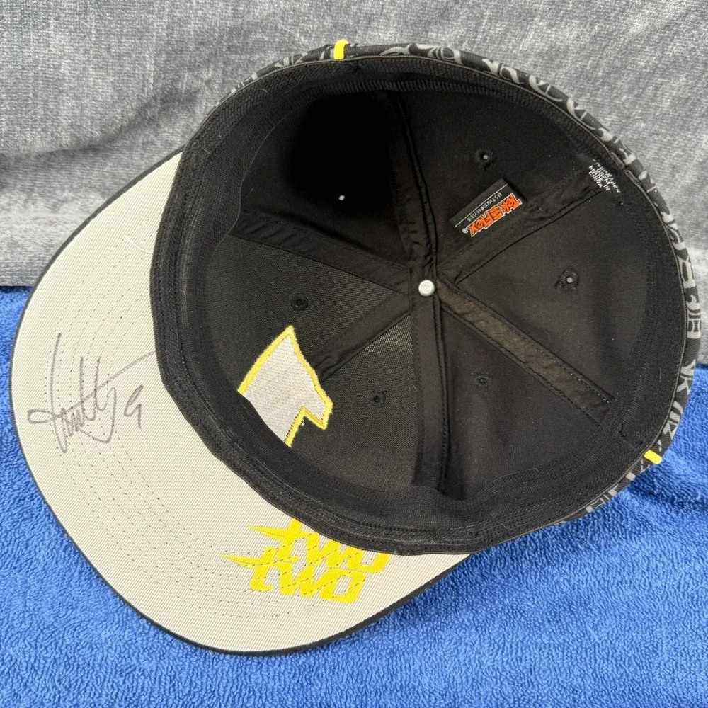 Chad Reed TwoTwo Motorsports Hat Mens OSFM Black Cotton Stretch Fit Motocross #1